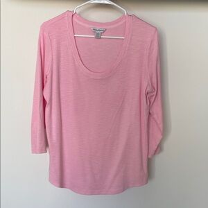 Tommy Bahama Light Pink Long Sleeve Tee